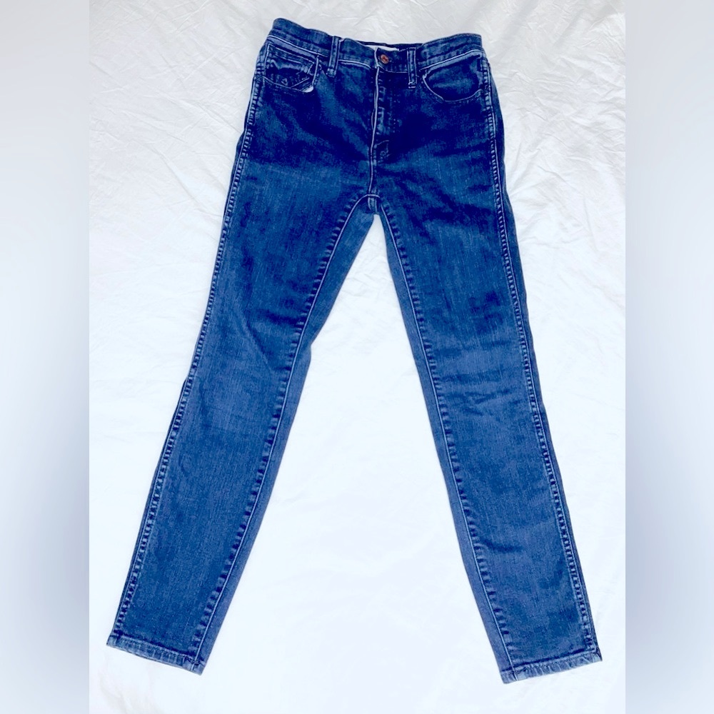 Madewell Blue Denim Skinny Jeans Jeggings